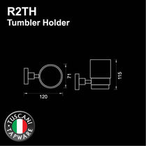 R2TH - RONDANA Series Tumbler Holder - Bathroom Accessories by TUSCANI | Souqify