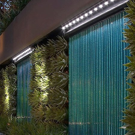 Rain Curtain Water Feature | Ondooe and Outdoor Fountains by Aquatic Pools & Fountains LLC | Souqify