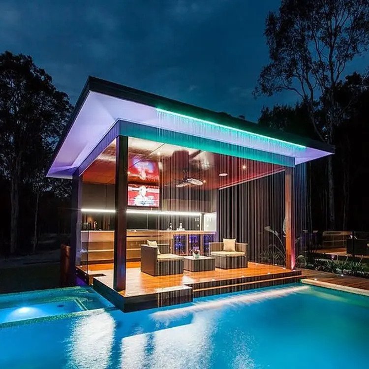 Rain Curtain Water Feature | Ondooe and Outdoor Fountains by Aquatic Pools & Fountains LLC | Souqify