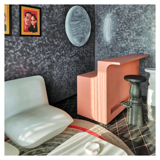 Ready to Install Wall Panels - 104 Liquid Metal over ACP backing 1.2m X 2.4m by Evolve | Souqify