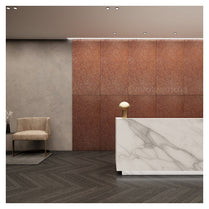 Ready to Install Wall Panels - 109 Liquid Metal over ACP backing 1.2m X 2.4m by Evolve | Souqify