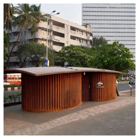 Ready to Install Wall Panels - 24 Liquid Metal over ACP backing 1.2m X 2.4m by Evolve | Souqify