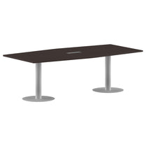 RECTANGLE SHAPE MEETING TABLE, MADE IN E1 LAMINATE CHIPBOPARD, WITH METAL LEGS by Treejar | Souqify