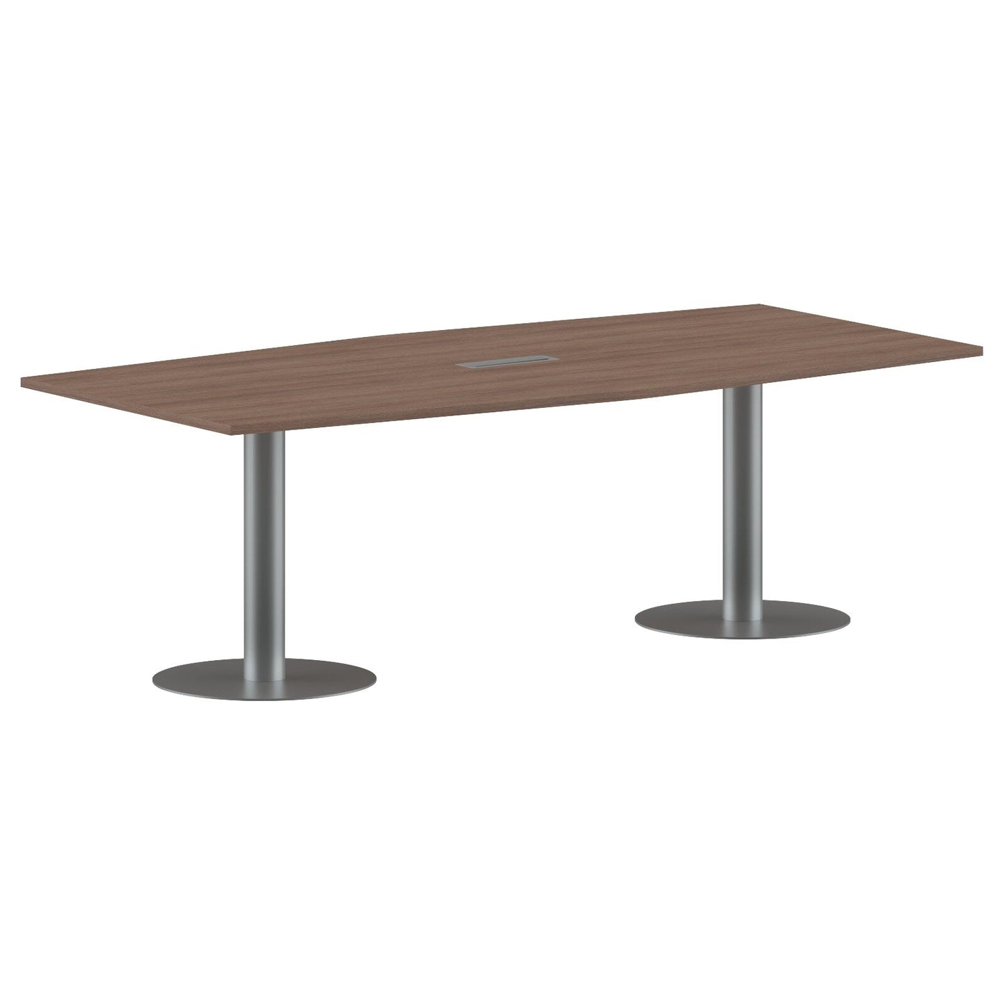 RECTANGLE SHAPE MEETING TABLE, MADE IN E1 LAMINATE CHIPBOPARD, WITH METAL LEGS by Treejar | Souqify