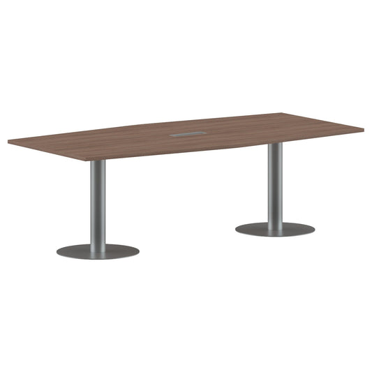 RECTANGLE SHAPE MEETING TABLE, MADE IN E1 LAMINATE CHIPBOPARD, WITH METAL LEGS by Treejar | Souqify