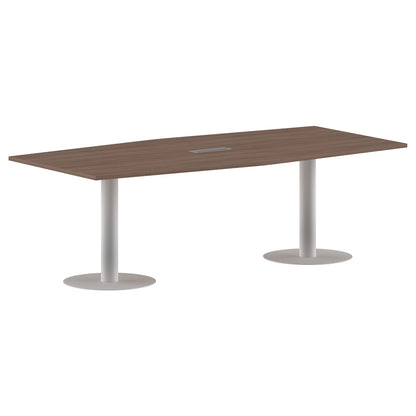 RECTANGLE SHAPE MEETING TABLE, MADE IN E1 LAMINATE CHIPBOPARD, WITH METAL LEGS by Treejar | Souqify