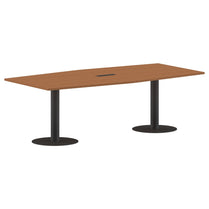 RECTANGLE SHAPE MEETING TABLE, MADE IN E1 LAMINATE CHIPBOPARD, WITH METAL LEGS by Treejar | Souqify