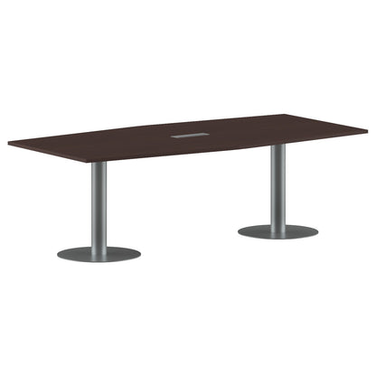 RECTANGLE SHAPE MEETING TABLE, MADE IN E1 LAMINATE CHIPBOPARD, WITH METAL LEGS by Treejar | Souqify