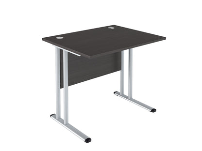 RECTANGULAR DESK MADE IN 25MM MFC TOP, E1 LAMINATE CHIPBOARD 40X20MM METAL FRAMES by Treejar | Souqify