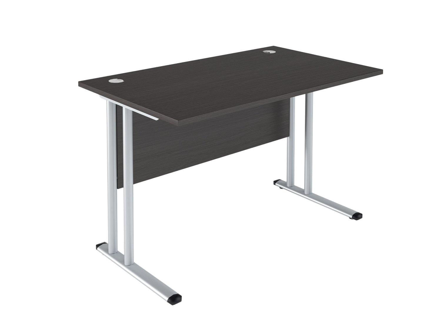 RECTANGULAR DESK MADE IN 25MM MFC TOP, E1 LAMINATE CHIPBOARD 40X20MM METAL FRAMES by Treejar | Souqify