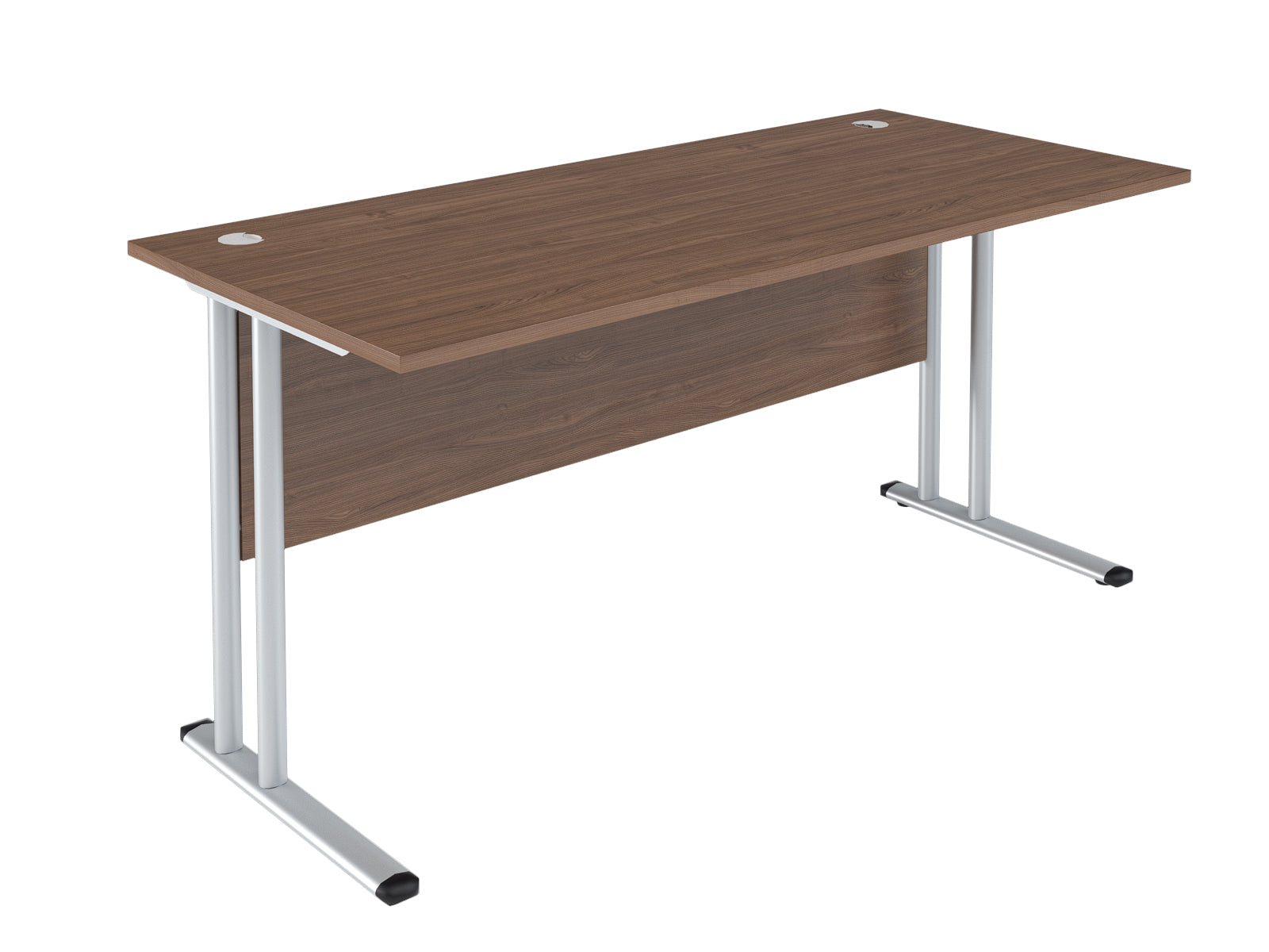 RECTANGULAR DESK MADE IN 25MM MFC TOP, E1 LAMINATE CHIPBOARD 40X20MM METAL FRAMES by Treejar | Souqify