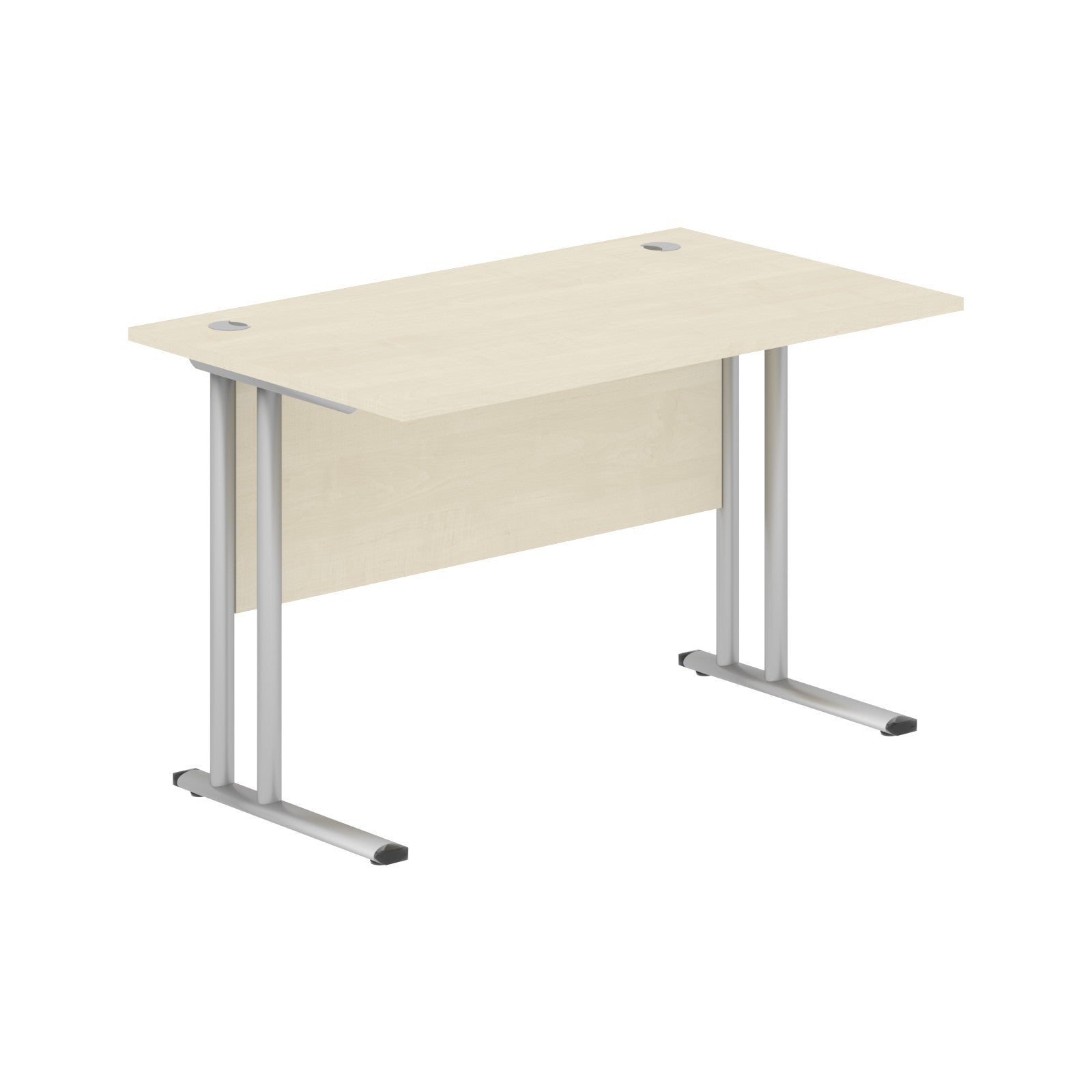 RECTANGULAR DESK MADE IN 25MM MFC TOP, E1 LAMINATE CHIPBOARD 40X20MM METAL FRAMES by Treejar | Souqify