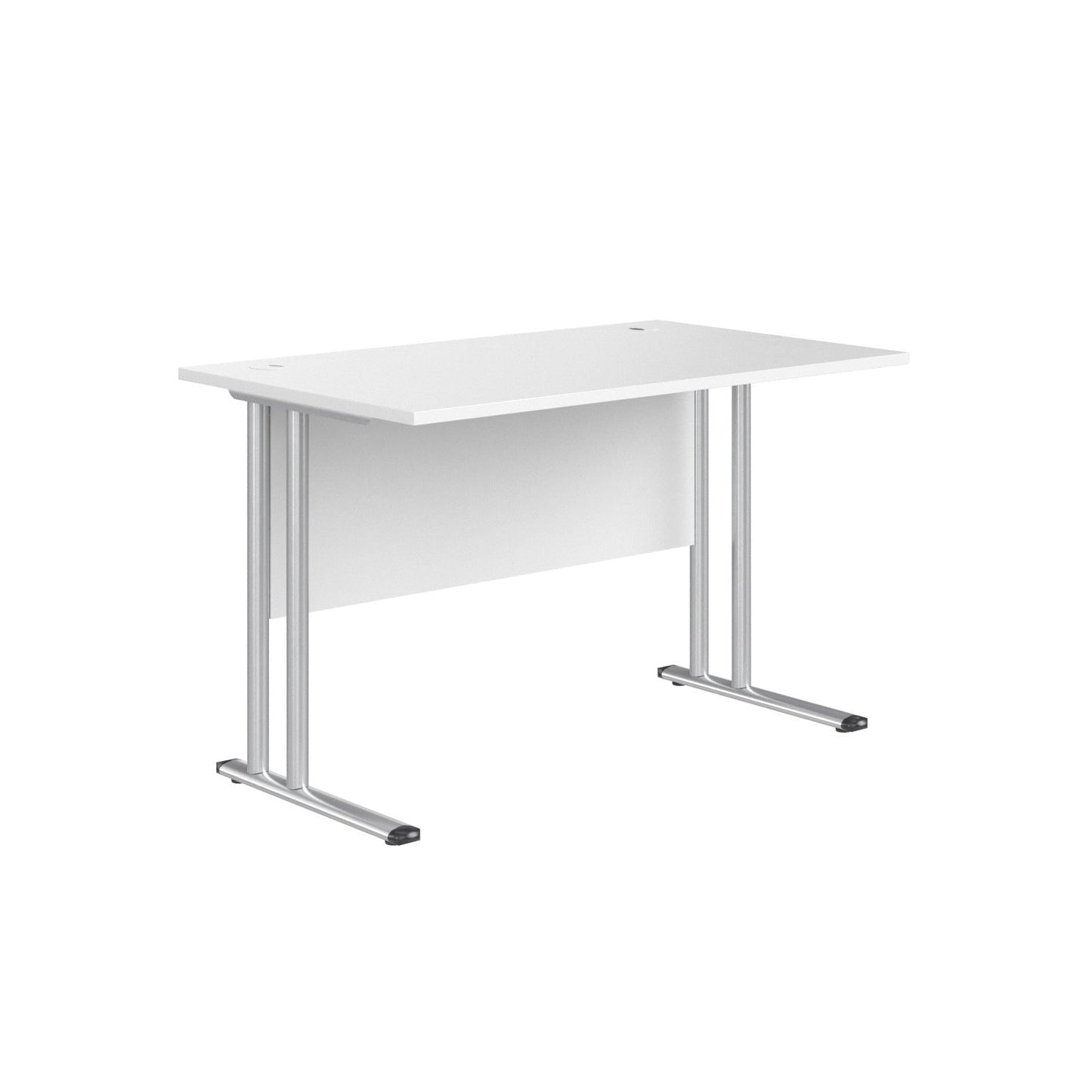 RECTANGULAR DESK MADE IN 25MM MFC TOP, E1 LAMINATE CHIPBOARD 40X20MM METAL FRAMES by Treejar | Souqify
