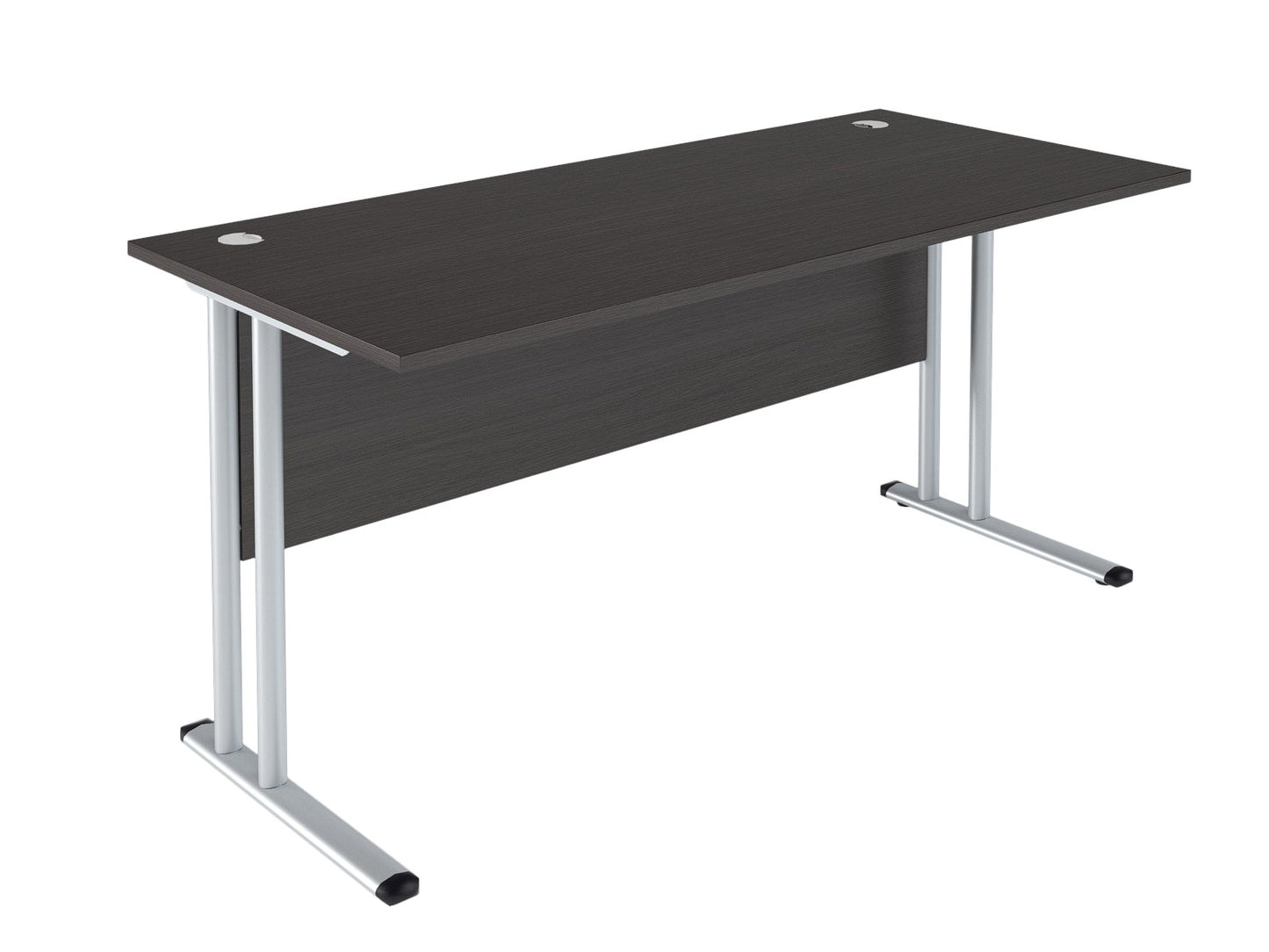 RECTANGULAR DESK MADE IN 25MM MFC TOP, E1 LAMINATE CHIPBOARD 40X20MM METAL FRAMES by Treejar | Souqify