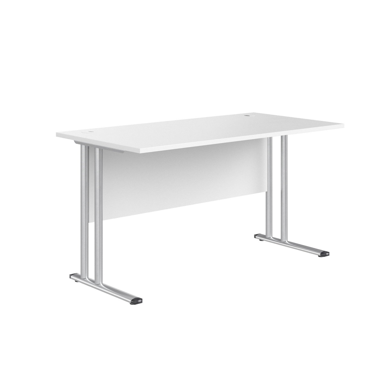 RECTANGULAR DESK MADE IN 25MM MFC TOP, E1 LAMINATE CHIPBOARD 40X20MM METAL FRAMES by Treejar | Souqify