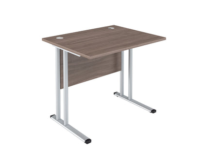 RECTANGULAR DESK MADE IN 25MM MFC TOP, E1 LAMINATE CHIPBOARD 40X20MM METAL FRAMES by Treejar | Souqify