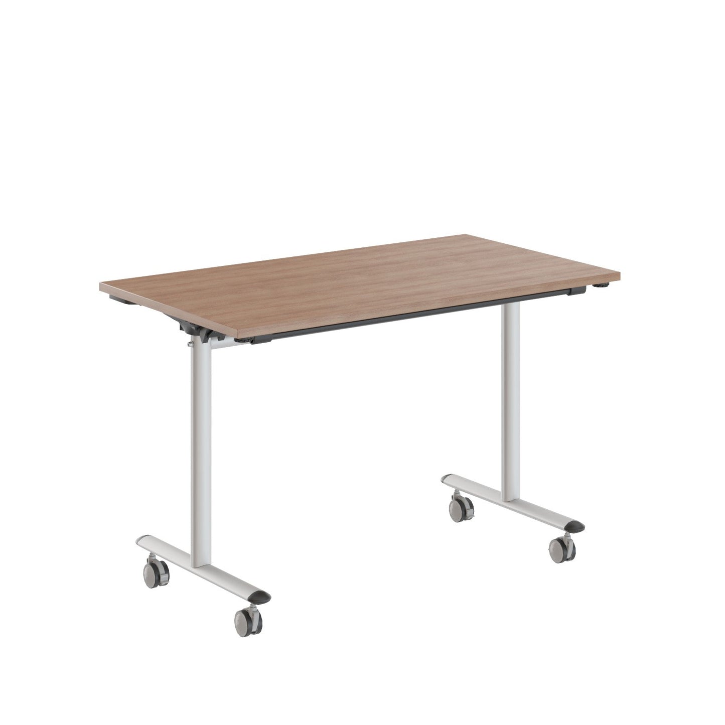 RECTANGULAR MOBILE DESK, MADE IN E1 LAMINATE CHIPBOARD, FOLDABLE by Treejar | Souqify