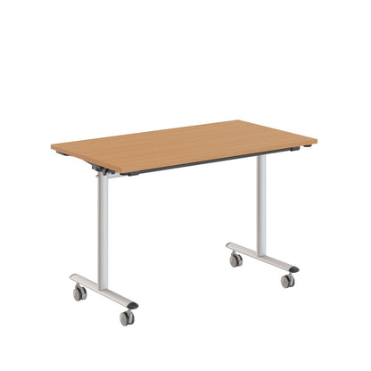 RECTANGULAR MOBILE DESK, MADE IN E1 LAMINATE CHIPBOARD, FOLDABLE by Treejar | Souqify