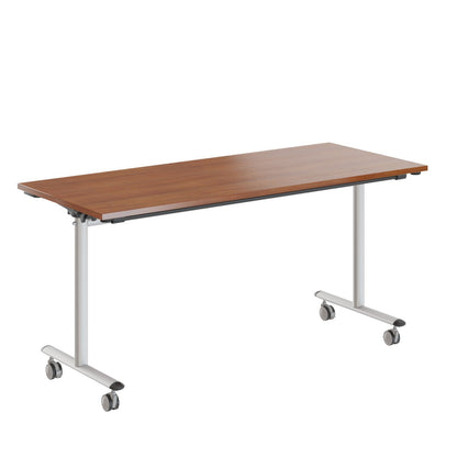 RECTANGULAR MOBILE DESK, MADE IN E1 LAMINATE CHIPBOARD, FOLDABLE by Treejar | Souqify