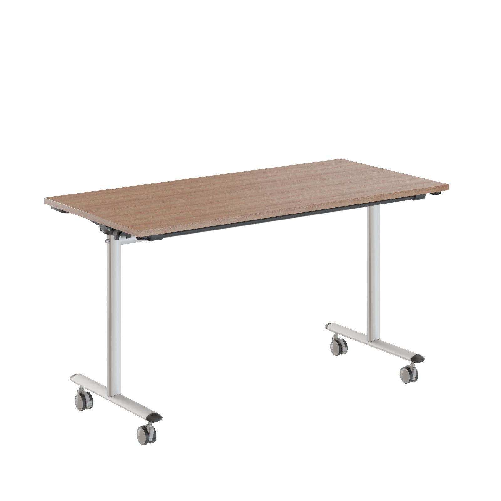 RECTANGULAR MOBILE DESK, MADE IN E1 LAMINATE CHIPBOARD, FOLDABLE by Treejar | Souqify