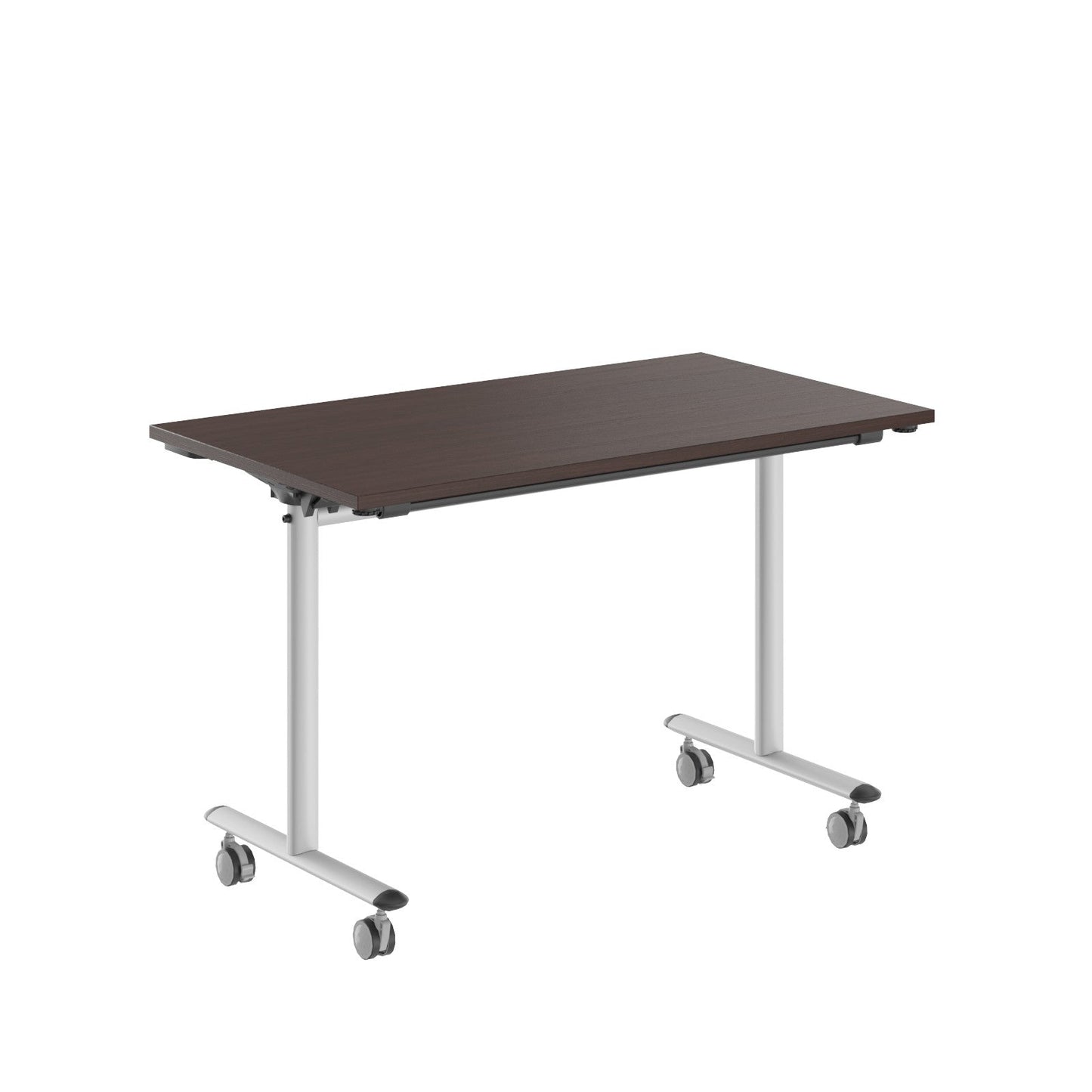 RECTANGULAR MOBILE DESK, MADE IN E1 LAMINATE CHIPBOARD, FOLDABLE by Treejar | Souqify