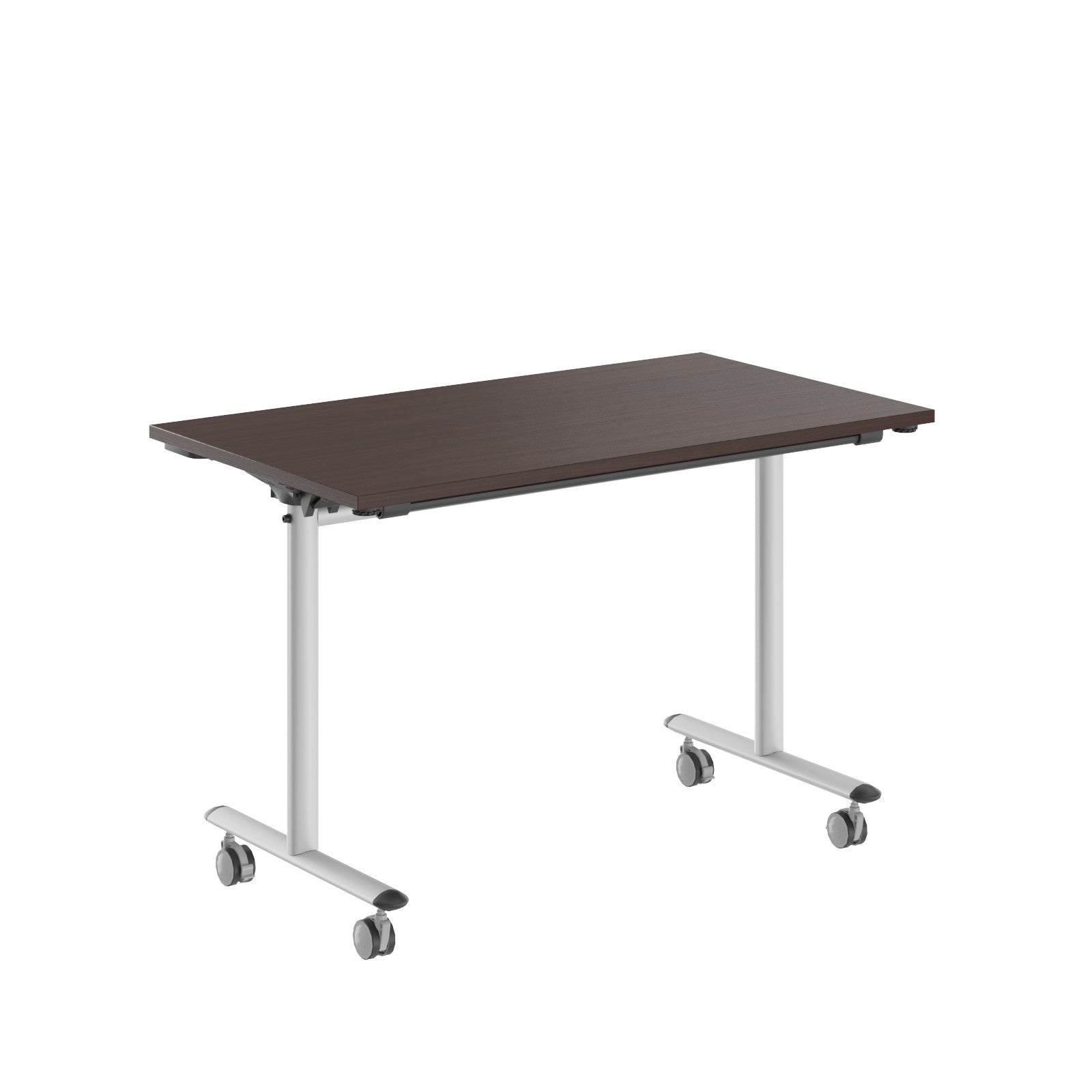 RECTANGULAR MOBILE DESK, MADE IN E1 LAMINATE CHIPBOARD, FOLDABLE by Treejar | Souqify