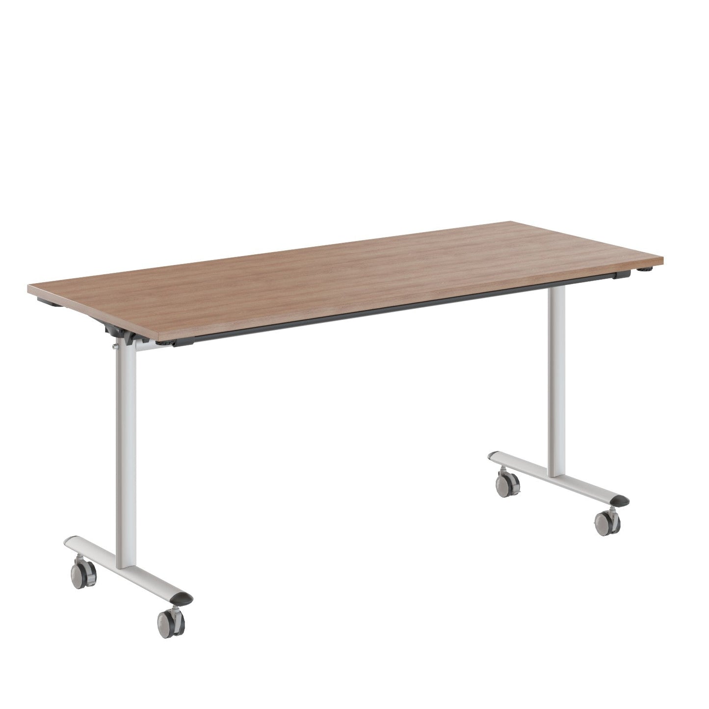 RECTANGULAR MOBILE DESK, MADE IN E1 LAMINATE CHIPBOARD, FOLDABLE by Treejar | Souqify