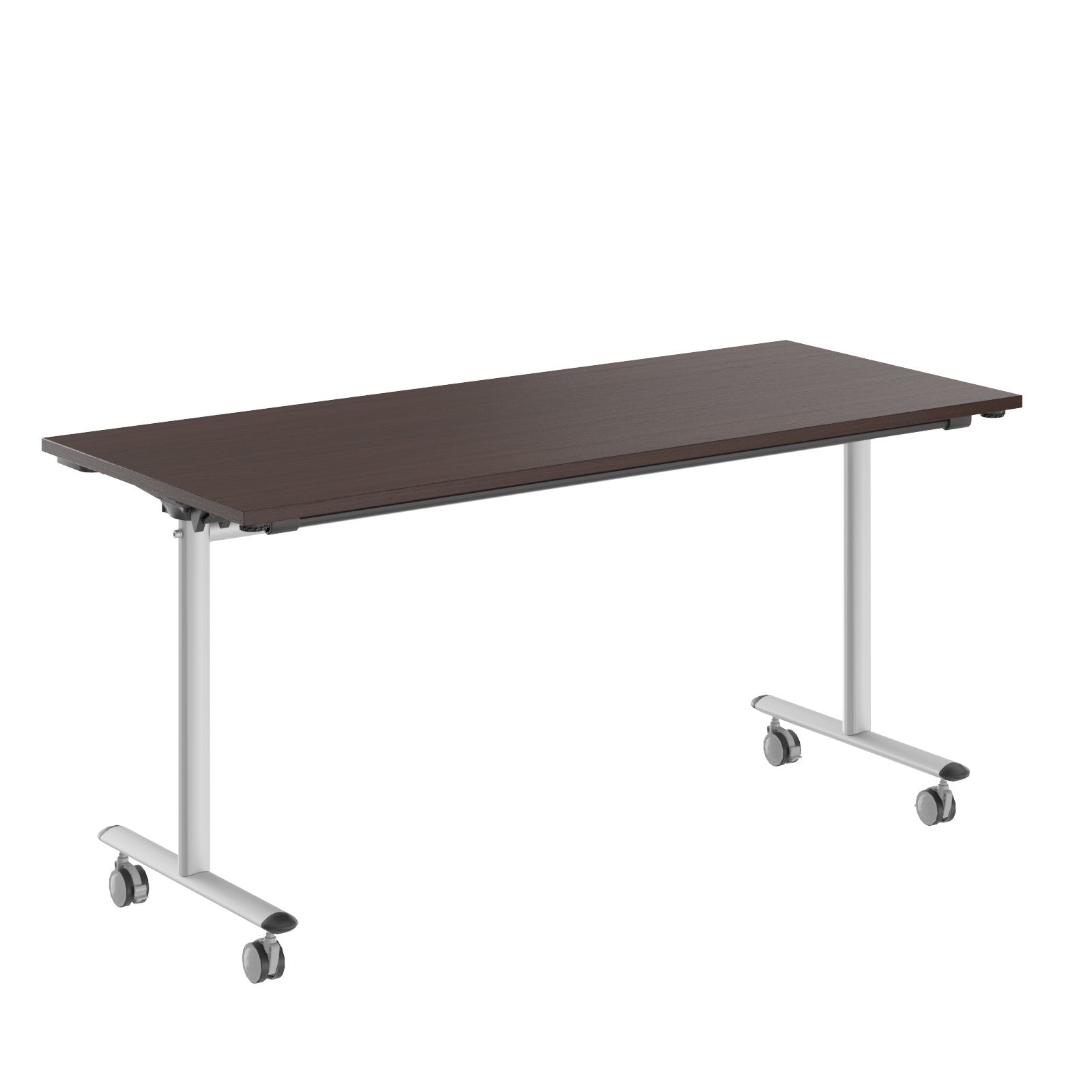 RECTANGULAR MOBILE DESK, MADE IN E1 LAMINATE CHIPBOARD, FOLDABLE by Treejar | Souqify