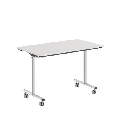 RECTANGULAR MOBILE DESK, MADE IN E1 LAMINATE CHIPBOARD, FOLDABLE by Treejar | Souqify