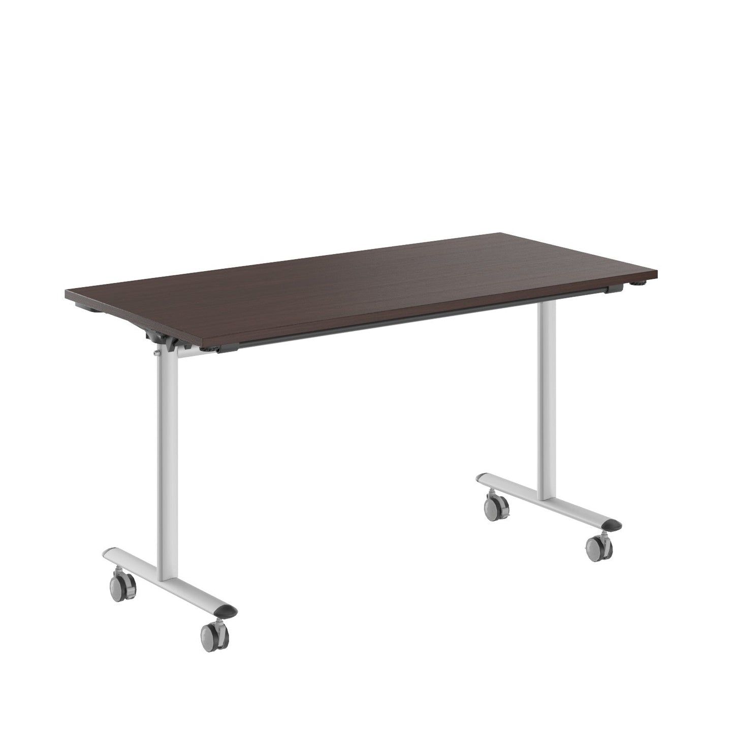 RECTANGULAR MOBILE DESK, MADE IN E1 LAMINATE CHIPBOARD, FOLDABLE by Treejar | Souqify
