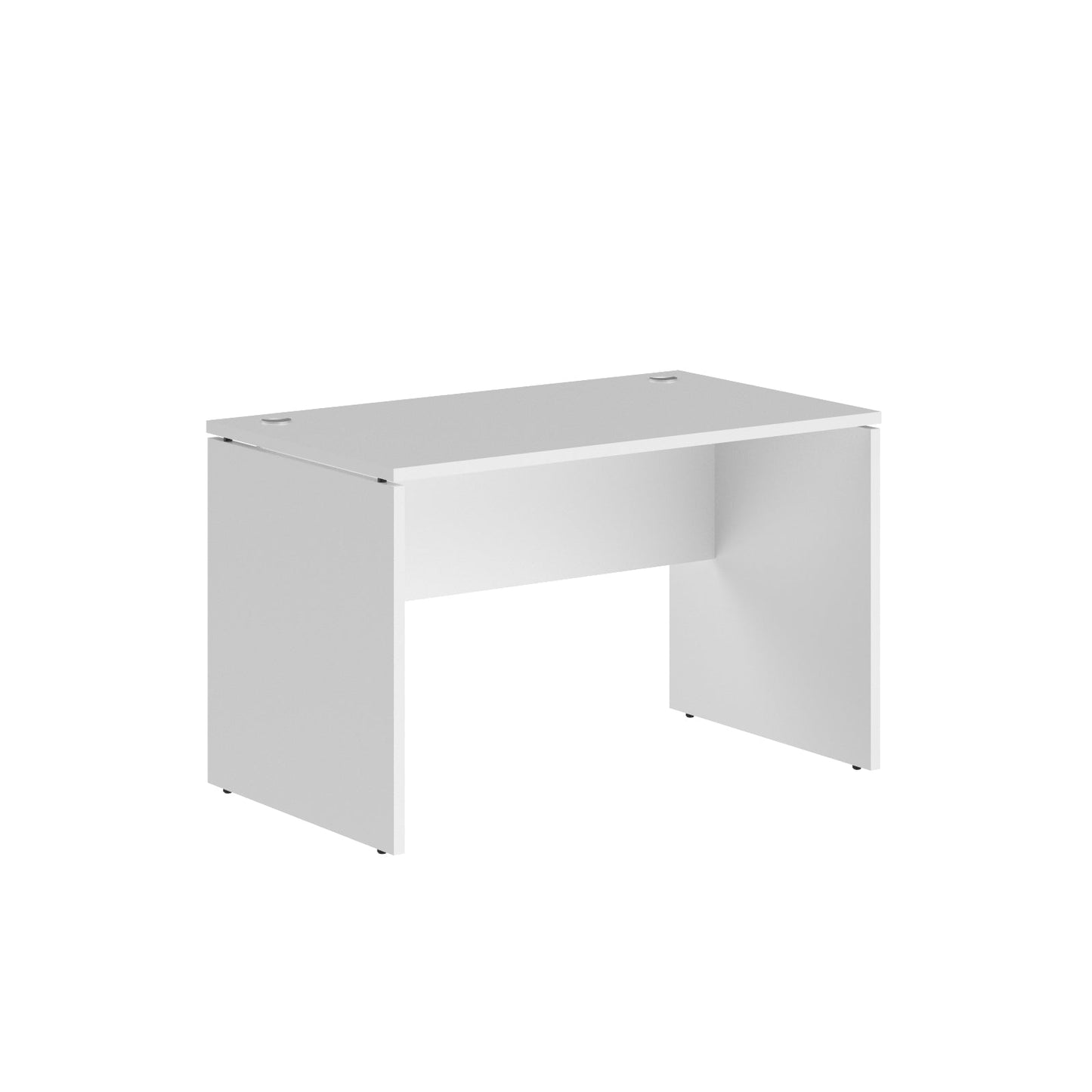 RECTANGULAR SHAPE CLUSTER OF 01 WORKSTATION, MADE IN E1 LAMINATE CHIPBOPARD, WITH WOODEN MODESTY PANEL AND LEGS by Treejar | Souqify