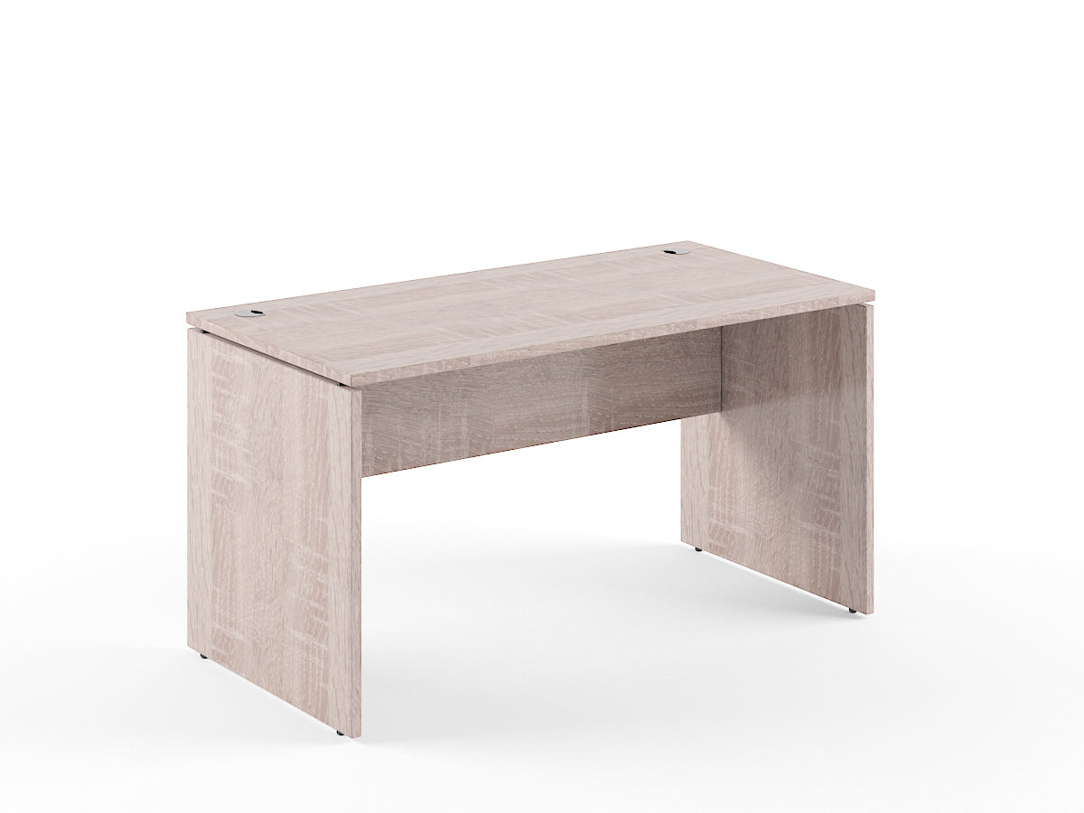 RECTANGULAR SHAPE CLUSTER OF 01 WORKSTATION, MADE IN E1 LAMINATE CHIPBOPARD, WITH WOODEN MODESTY PANEL AND LEGS by Treejar | Souqify