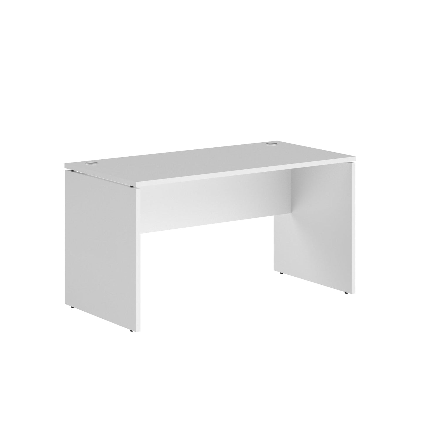 RECTANGULAR SHAPE CLUSTER OF 01 WORKSTATION, MADE IN E1 LAMINATE CHIPBOPARD, WITH WOODEN MODESTY PANEL AND LEGS by Treejar | Souqify