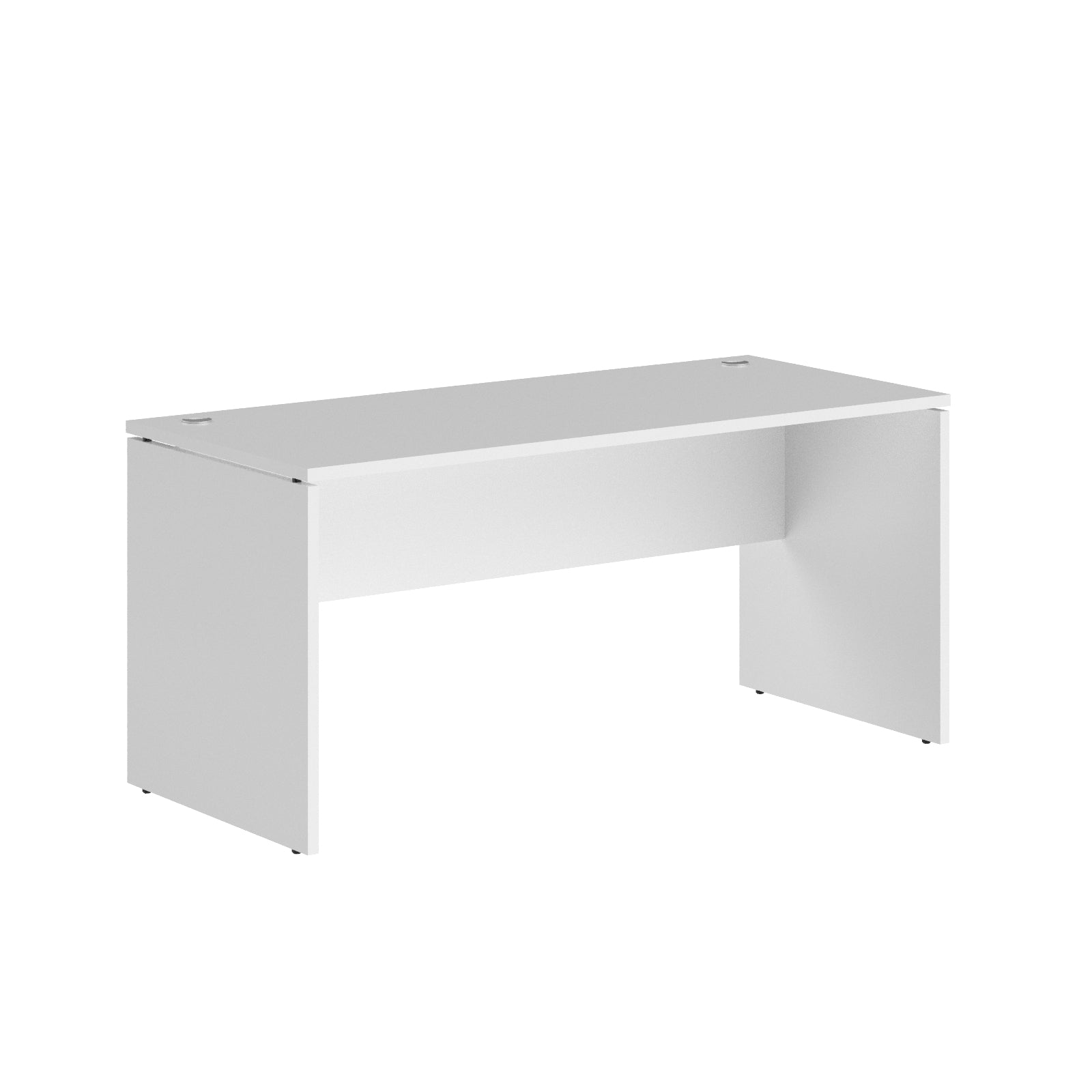 RECTANGULAR SHAPE CLUSTER OF 01 WORKSTATION, MADE IN E1 LAMINATE CHIPBOPARD, WITH WOODEN MODESTY PANEL AND LEGS by Treejar | Souqify