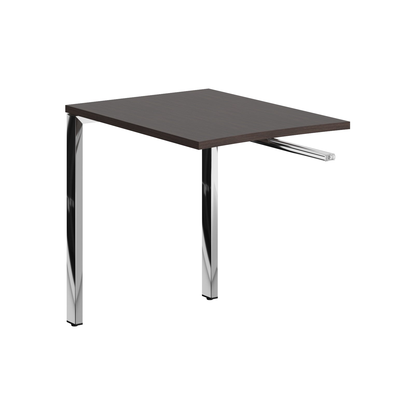 RECTANGULAR SHAPE DESK EXTENSION MADE IN 25MM MFC TOP, E1 LAMINATE CHIPBOARD, 40X40MM METAL U SHAPE FRAMES by Treejar | Souqify