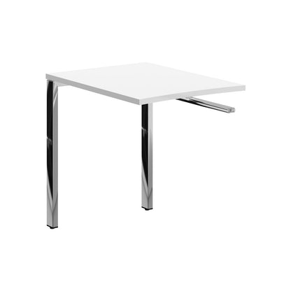 RECTANGULAR SHAPE DESK EXTENSION MADE IN 25MM MFC TOP, E1 LAMINATE CHIPBOARD, 40X40MM METAL U SHAPE FRAMES by Treejar | Souqify