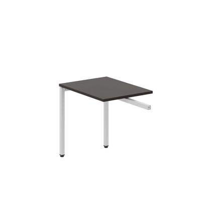 RECTANGULAR SHAPE DESK EXTENSION MADE IN 25MM MFC TOP, E1 LAMINATE CHIPBOARD WITH WOODEN MODESTY PANEL 40X40MM METAL U SHAPE FRAMES by Treejar | Souqify