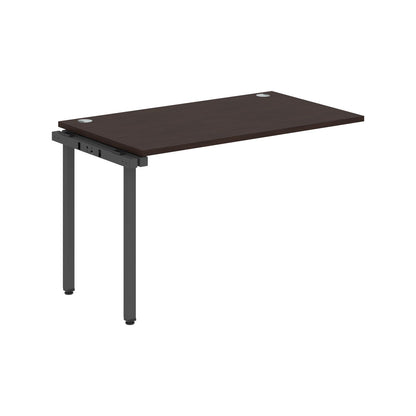RECTANGULAR SHAPE DESK EXTENSION MADE IN 25MM MFC TOP, E1 LAMINATE CHIPBOARD WITH WOODEN MODESTY PANEL 40X40MM METAL U SHAPE FRAMES by Treejar | Souqify