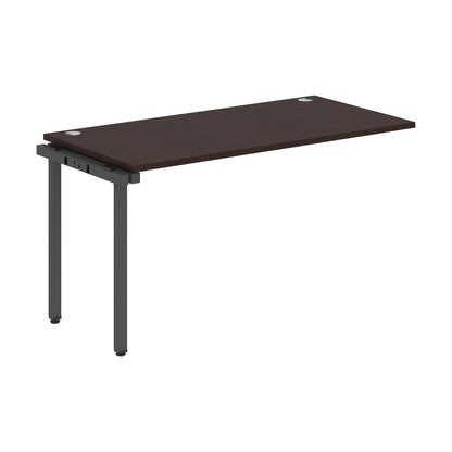RECTANGULAR SHAPE DESK EXTENSION MADE IN 25MM MFC TOP, E1 LAMINATE CHIPBOARD WITH WOODEN MODESTY PANEL 40X40MM METAL U SHAPE FRAMES by Treejar | Souqify