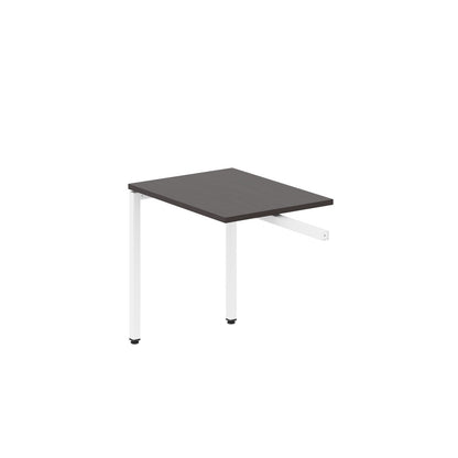 RECTANGULAR SHAPE DESK EXTENSION MADE IN 25MM MFC TOP, E1 LAMINATE CHIPBOARD WITH WOODEN MODESTY PANEL 40X40MM METAL U SHAPE FRAMES by Treejar | Souqify