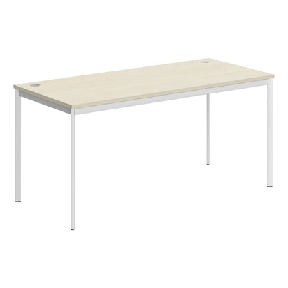 RECTANGULAR SHAPE DESK MADE IN 25MM MFC TOP, E1 LAMINATE CHIPBOARD 40X20MM METAL FRAMES by Treejar | Souqify