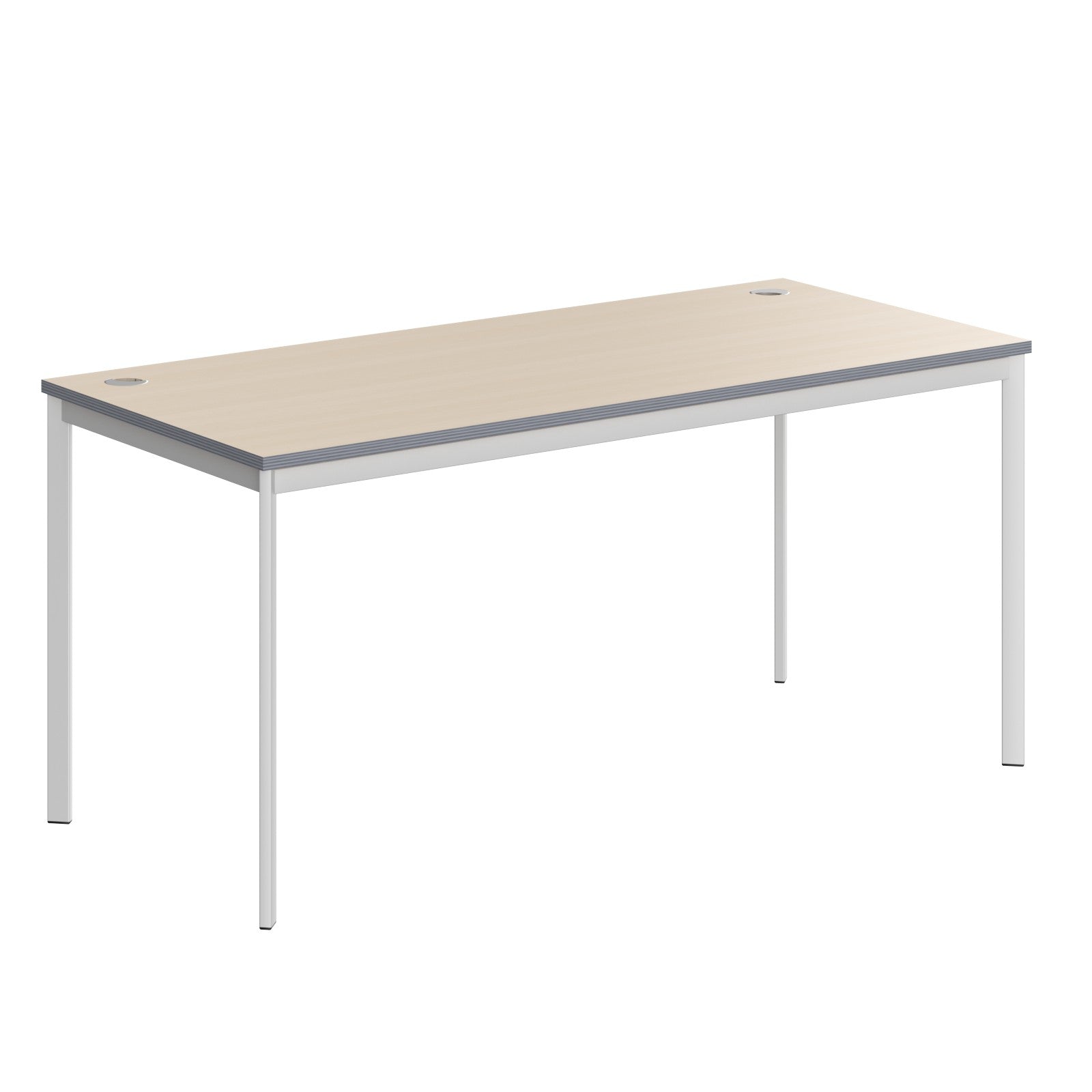 RECTANGULAR SHAPE DESK MADE IN 25MM MFC TOP, E1 LAMINATE CHIPBOARD 40X20MM METAL FRAMES by Treejar | Souqify