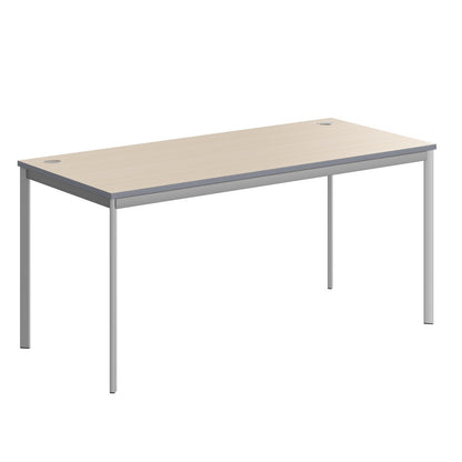RECTANGULAR SHAPE DESK MADE IN 25MM MFC TOP, E1 LAMINATE CHIPBOARD 40X20MM METAL FRAMES by Treejar | Souqify