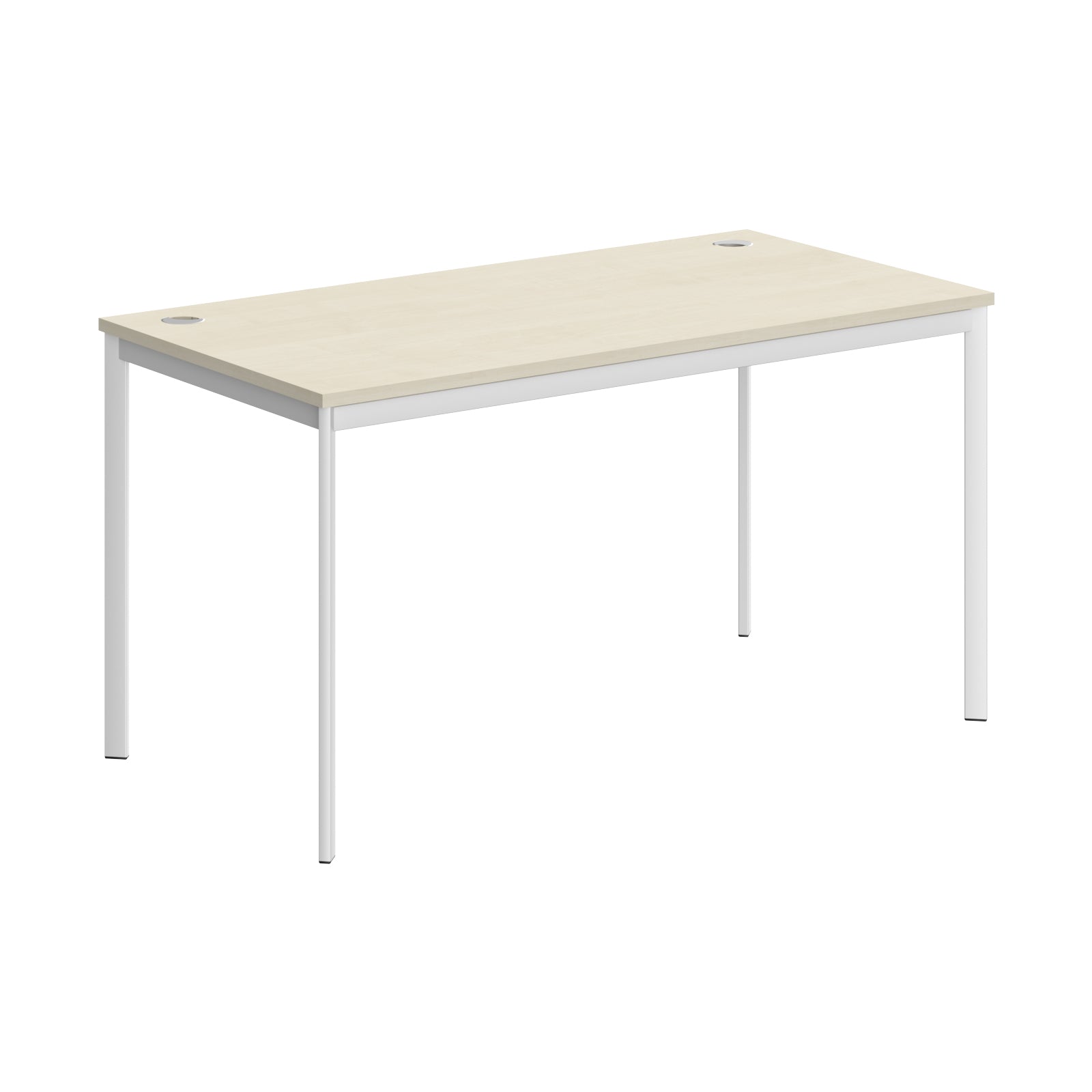 RECTANGULAR SHAPE DESK MADE IN 25MM MFC TOP, E1 LAMINATE CHIPBOARD 40X20MM METAL FRAMES by Treejar | Souqify