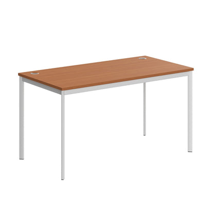 RECTANGULAR SHAPE DESK MADE IN 25MM MFC TOP, E1 LAMINATE CHIPBOARD 40X20MM METAL FRAMES by Treejar | Souqify