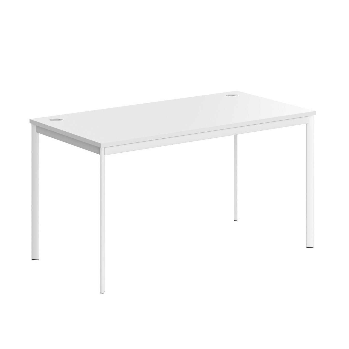 RECTANGULAR SHAPE DESK MADE IN 25MM MFC TOP, E1 LAMINATE CHIPBOARD 40X20MM METAL FRAMES by Treejar | Souqify