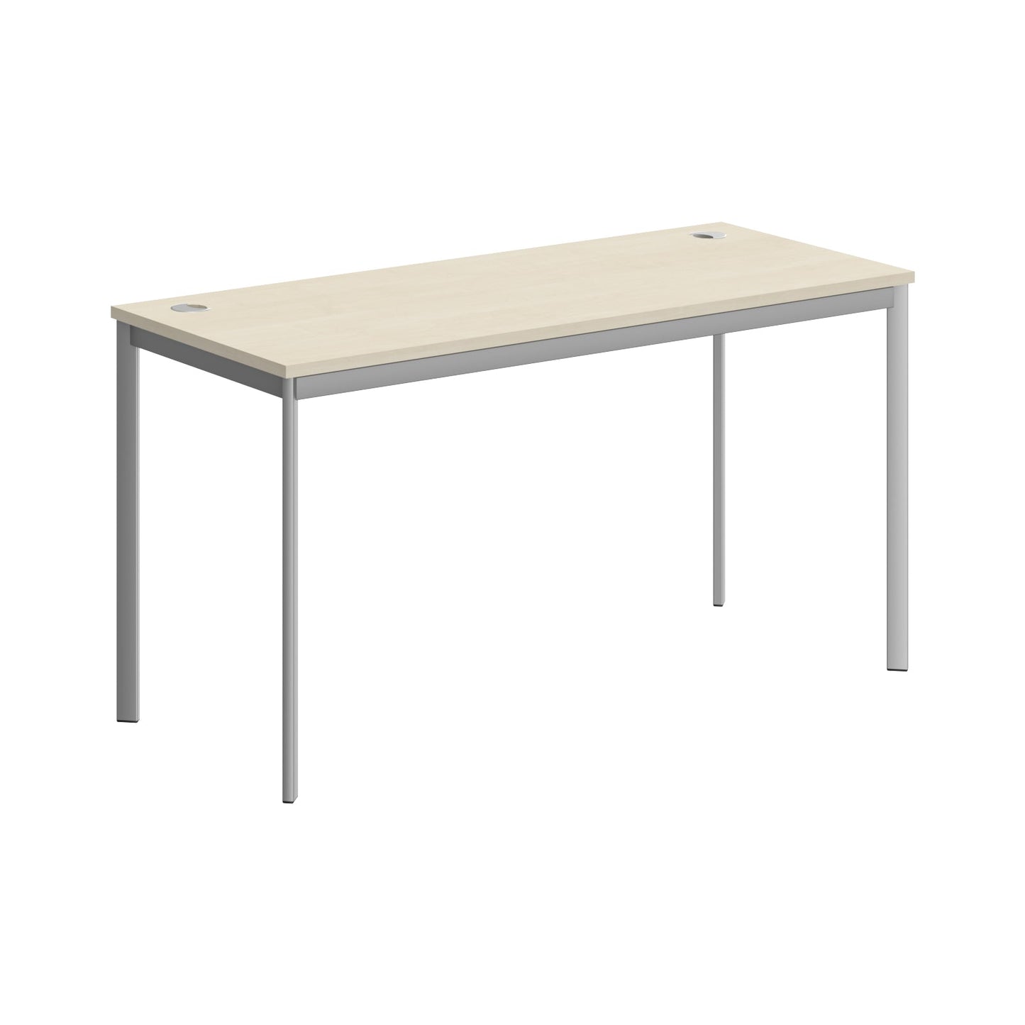 RECTANGULAR SHAPE DESK MADE IN 25MM MFC TOP, E1 LAMINATE CHIPBOARD 40X20MM METAL FRAMES by Treejar | Souqify