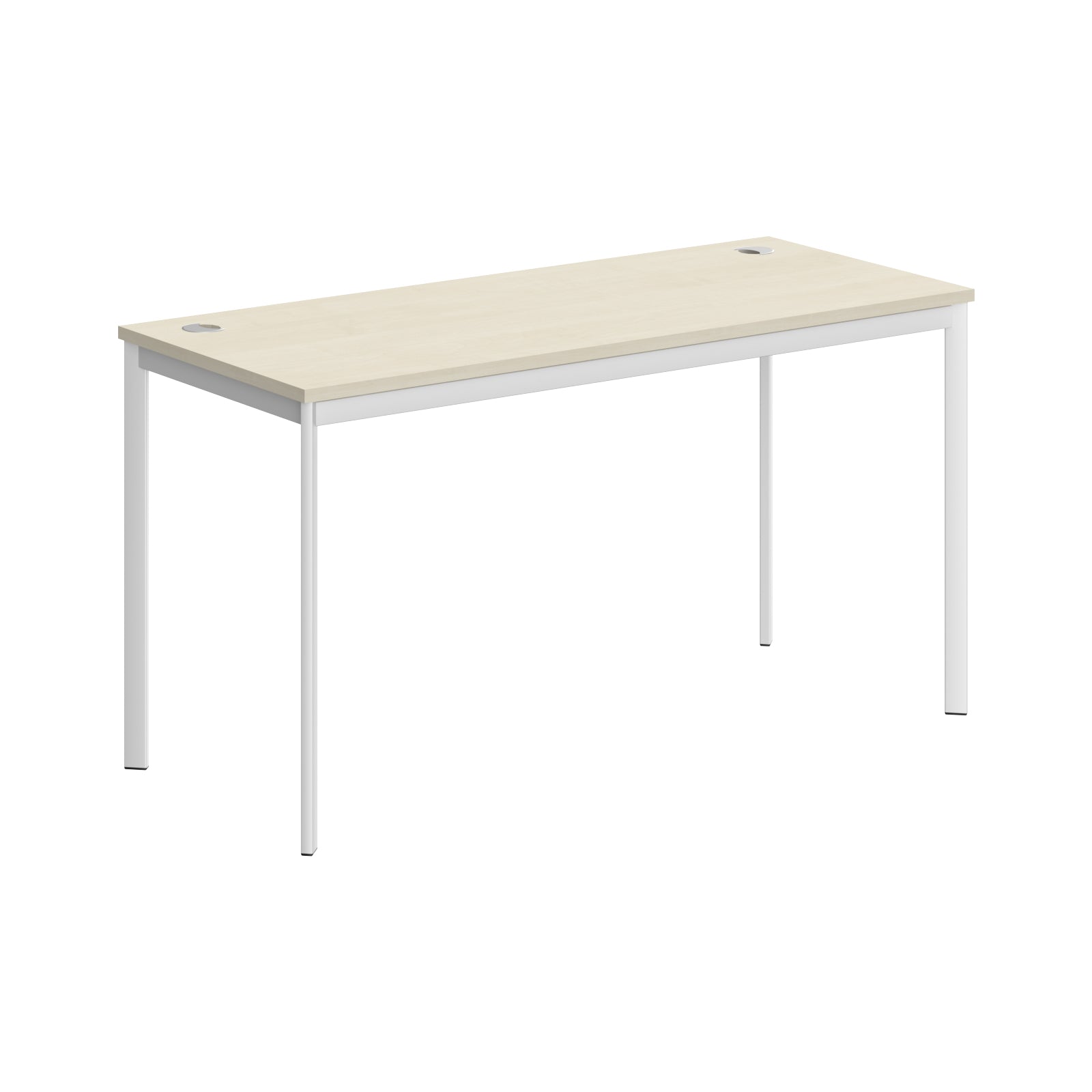 RECTANGULAR SHAPE DESK MADE IN 25MM MFC TOP, E1 LAMINATE CHIPBOARD 40X20MM METAL FRAMES by Treejar | Souqify
