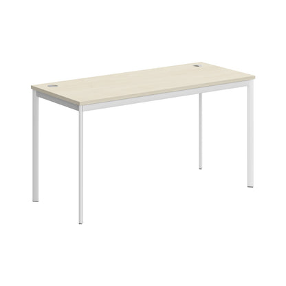 RECTANGULAR SHAPE DESK MADE IN 25MM MFC TOP, E1 LAMINATE CHIPBOARD 40X20MM METAL FRAMES by Treejar | Souqify