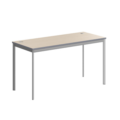 RECTANGULAR SHAPE DESK MADE IN 25MM MFC TOP, E1 LAMINATE CHIPBOARD 40X20MM METAL FRAMES by Treejar | Souqify